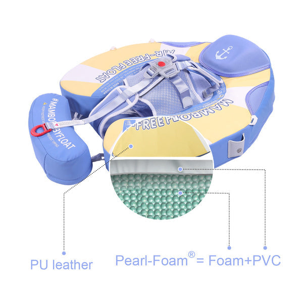 Mambobaby™ zwemhulpje met Pearl-Foam®-schuim en PU, onderdelenoverzicht