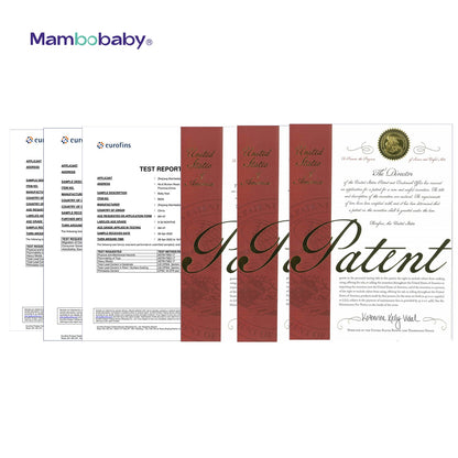 Babyfloat zonder lucht Mambobaby™ Auto – Certificeringsdocumenten met stempels en handtekeningen voor de babyfloat