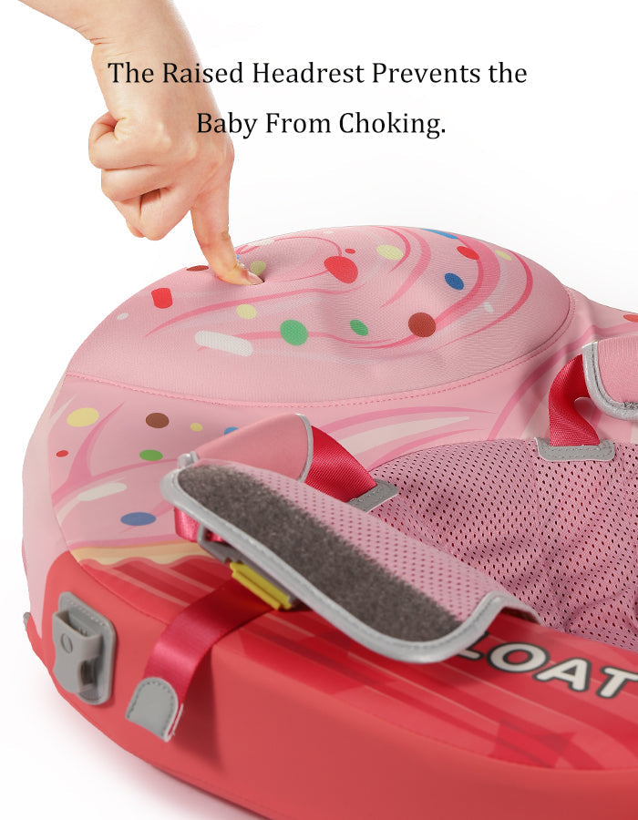 Mambobaby™ float met verhoogde hoofdsteun en gevoerde bekleding