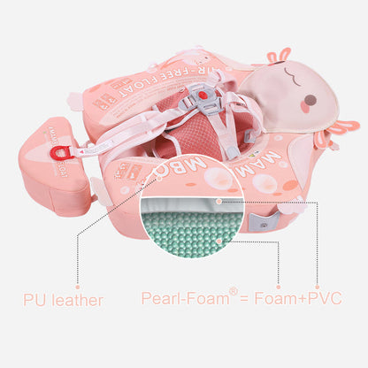 Babyfloat zonder lucht Mambobaby™ Salamander – Babyfloat zonder lucht: PU-lagen en Pearl-Foam/schuim+PVC schuim