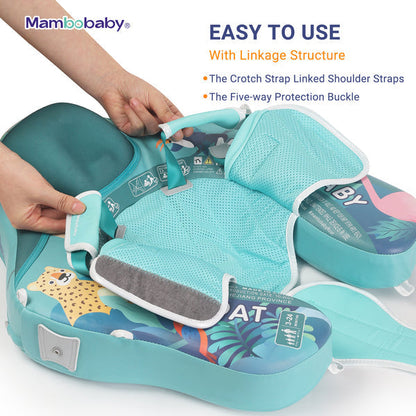 Mambobaby™ zwemhulpje met verankeringsstructuur en 5-standen gesp
