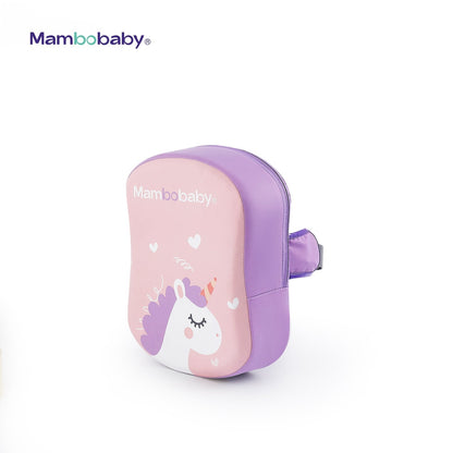 Mambobaby™ Rugfloat – Lila rugstuk met eenhoorn en achterband